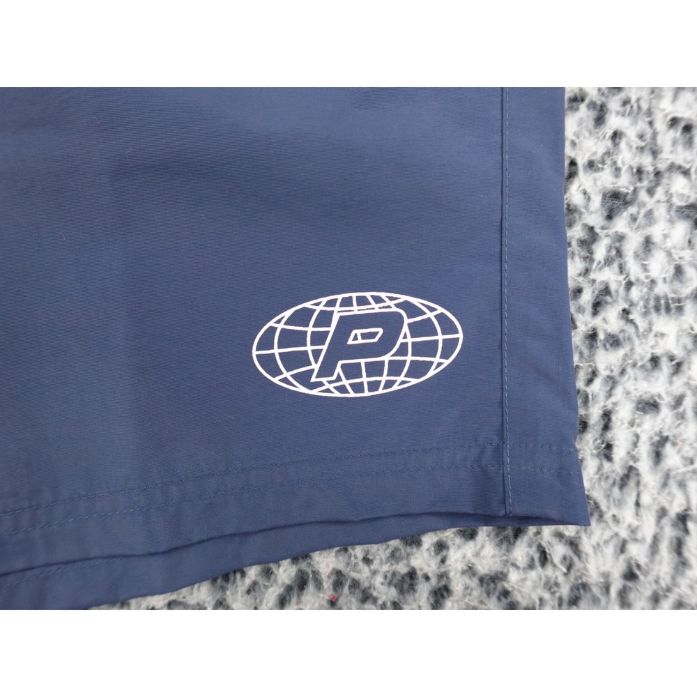 Primitive Skateboarding Colorblock Shorts Mens Small Navy Green Globe Logo 7893 - Picture 2 of 8